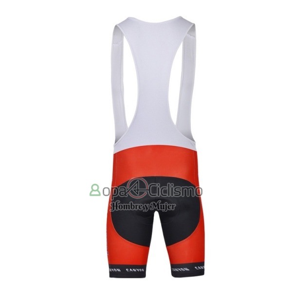 Katusha Ropa Ciclismo Culotte Corto 2018 Mangas Cortas Blanco Rojo